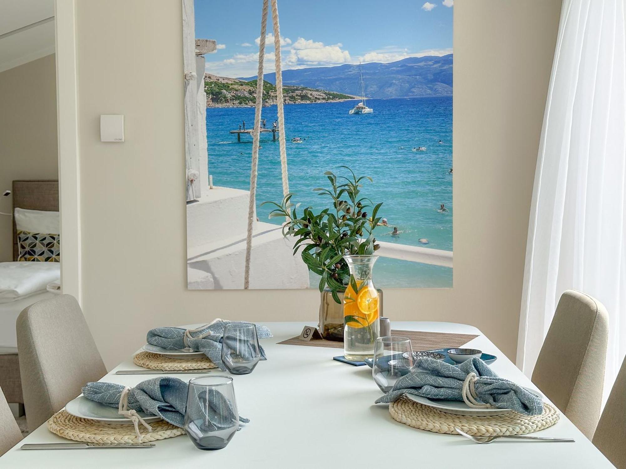 Apartment Baska, Exklusive Apartments Mit Poolarea In Baska, Krk - Kroatien Eksteriør bilde