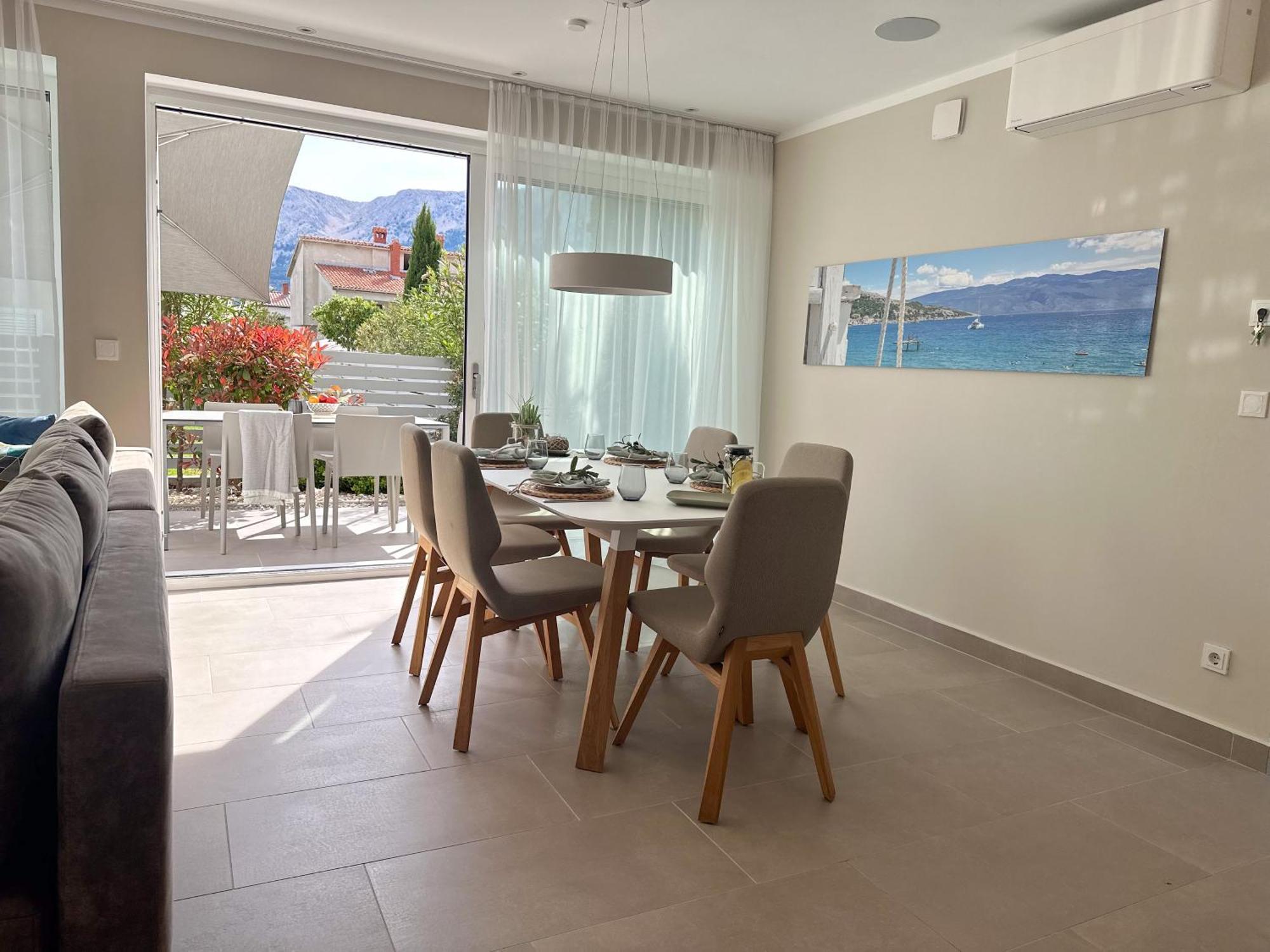 Apartment Baska, Exklusive Apartments Mit Poolarea In Baska, Krk - Kroatien Eksteriør bilde