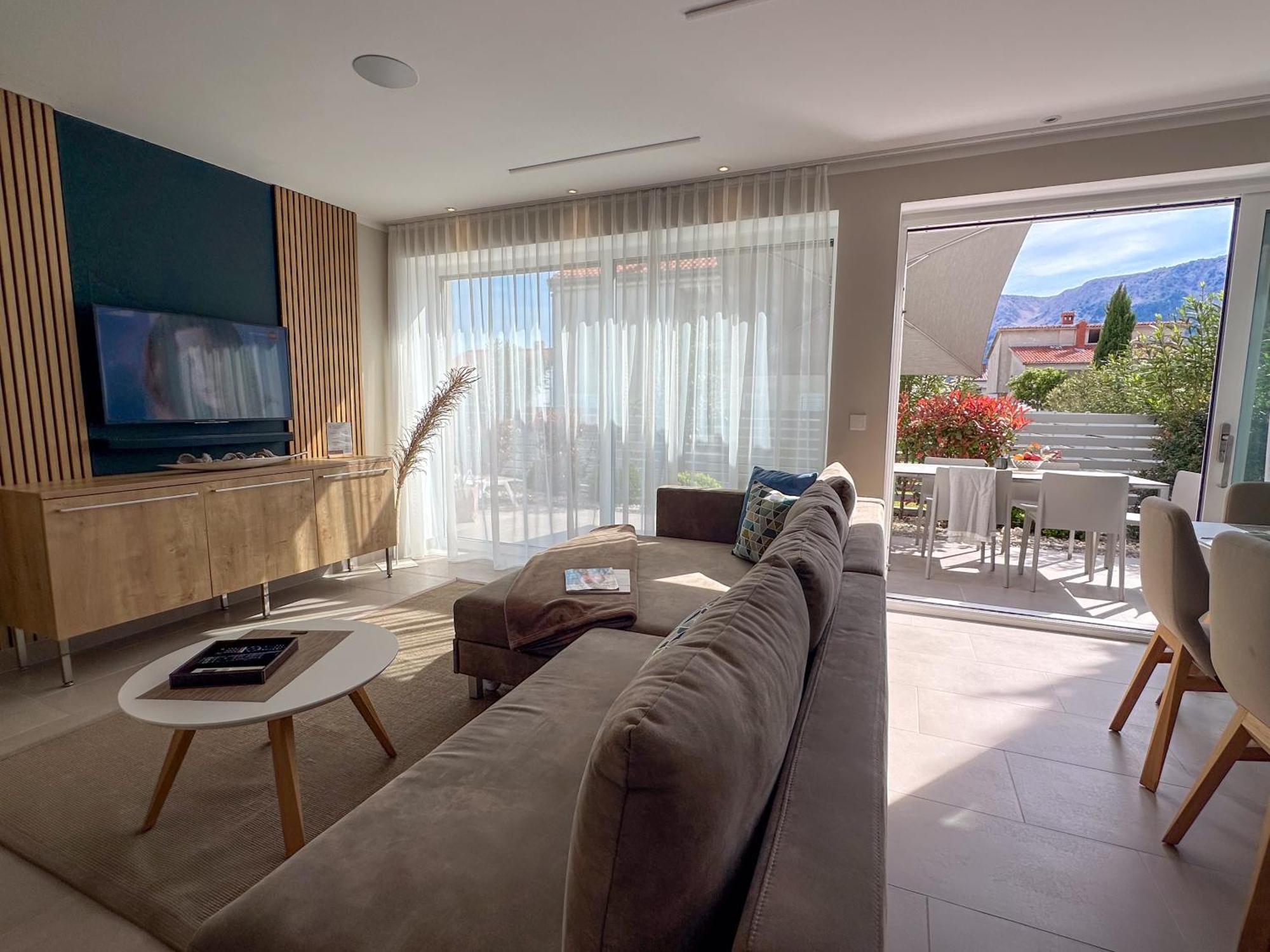 Apartment Baska, Exklusive Apartments Mit Poolarea In Baska, Krk - Kroatien Eksteriør bilde