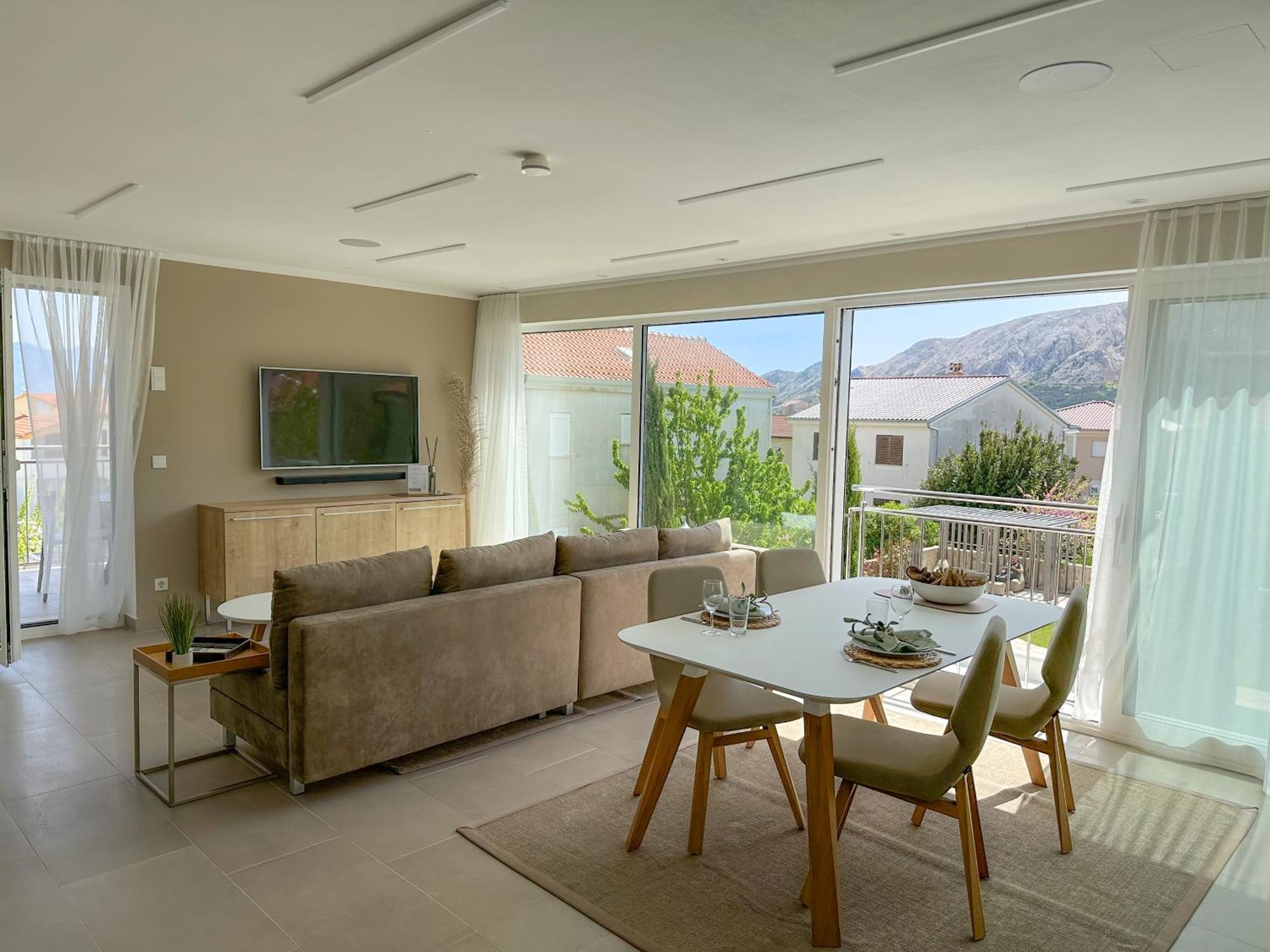 Apartment Baska, Exklusive Apartments Mit Poolarea In Baska, Krk - Kroatien Eksteriør bilde